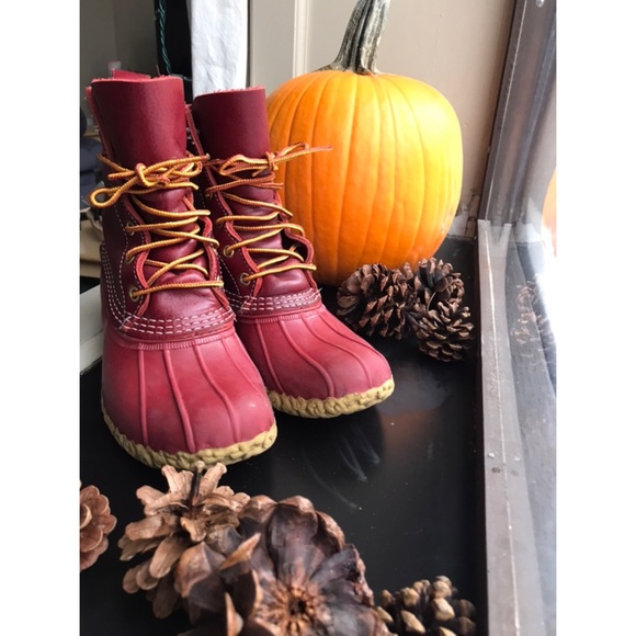 red ll bean boots